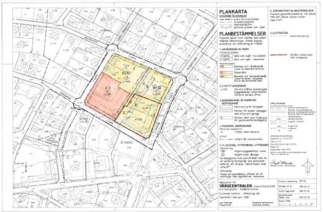 Detaljplaner Inom planområdet gäller detaljplanen