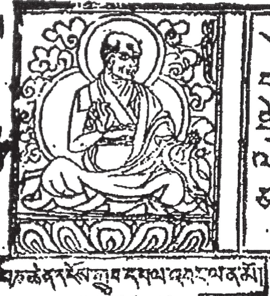 tsangnyön heruka Bild 5. Den lärda munken Ngödrub Pembar (Byams pa lha btsun grags pa, dngos grub dpal bar gyi rnam thar: 383).
