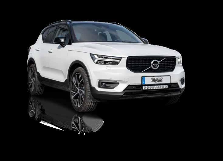 VOLVO XC40 EXTRALJUS & TILLBEHÖR 2nd GENERATION LIGHT CANNON Vision X kraftfulla och mångsidiga Light Cannon finns i flera olika storlekar från 3,7 upp till 8,7 och i två