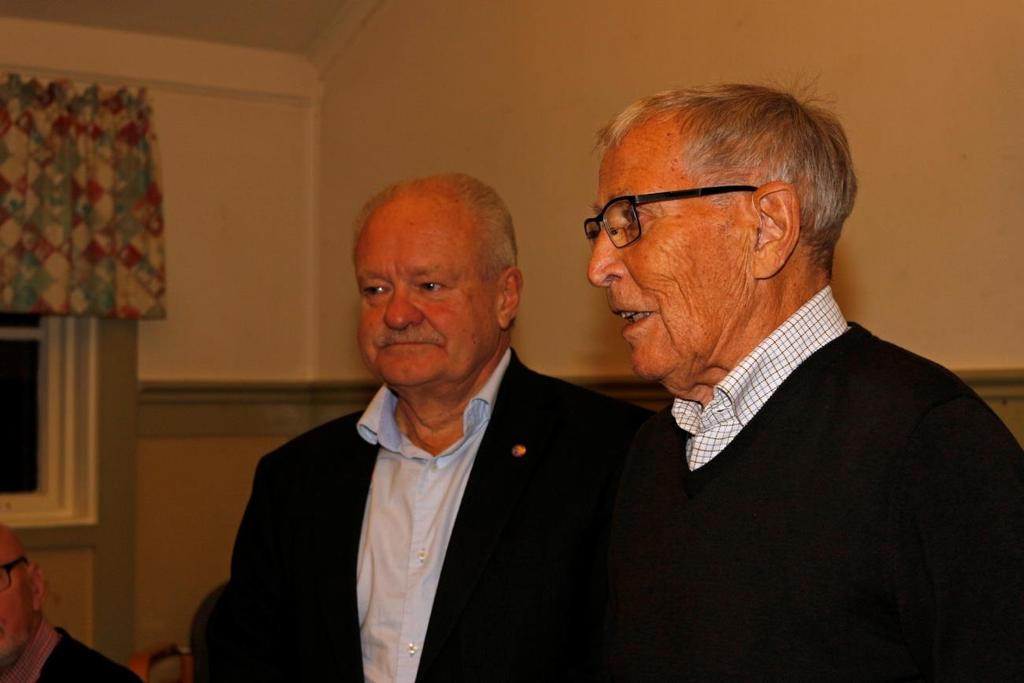 Torsdagsträff Den 13 oktober besöktes Kamratföreningen på plats i Soldathemmet av Klas Jonsson, en veteran när det gäller det omfattande förberedelsearbete som krävs vid introduktionen av nya