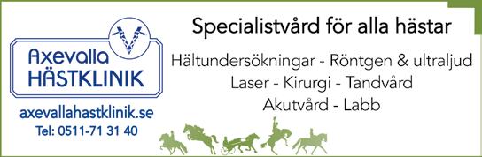 Eftertryck förbjudet Programredaktör: Patrik Nord, Mile Media Västergötlands Travsällskap, Axevalla Travbana 9 Axvall www.axevalla.se www.stochampionatet.se info@axevalla.travsport.