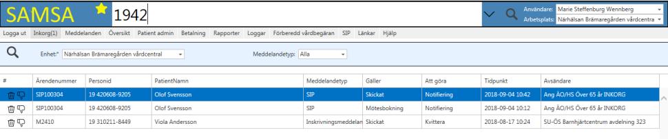 Klicka på för att söka på personnummer eller efternamn,