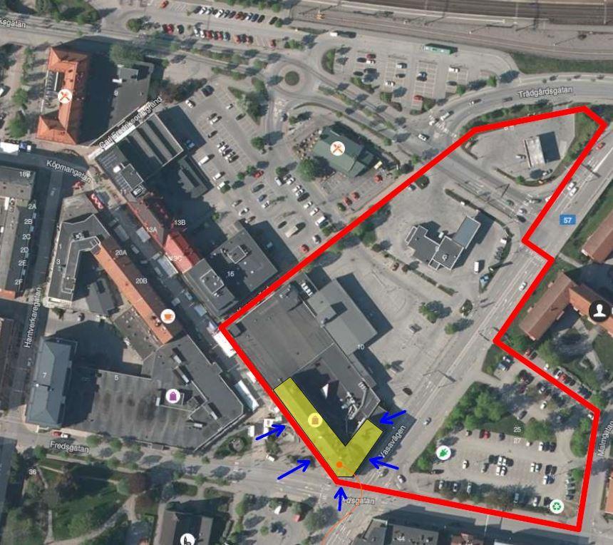 Lövkojan är ett kvarter i centrala Katrineholm som är beläget nära järnvägsstationen. Om- och nybyggnation planeras ske inom området i två etapper.