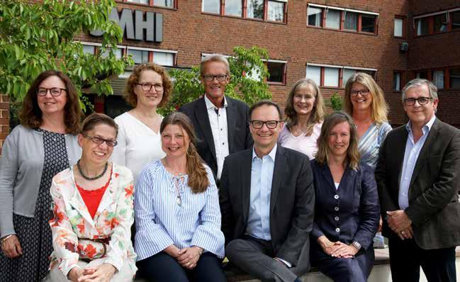 LEDNINGSGRUPP Foto: Fotofabriken - Niclas Kindahl FRÅN VÄNSTER BAKRE RADEN Eva-Lena Jonsson, Kommunikation Marie Heiborn, Ekonomi Christer Åkerlund, Affärsverksamhet Lena Bengtsson Malmeblad,