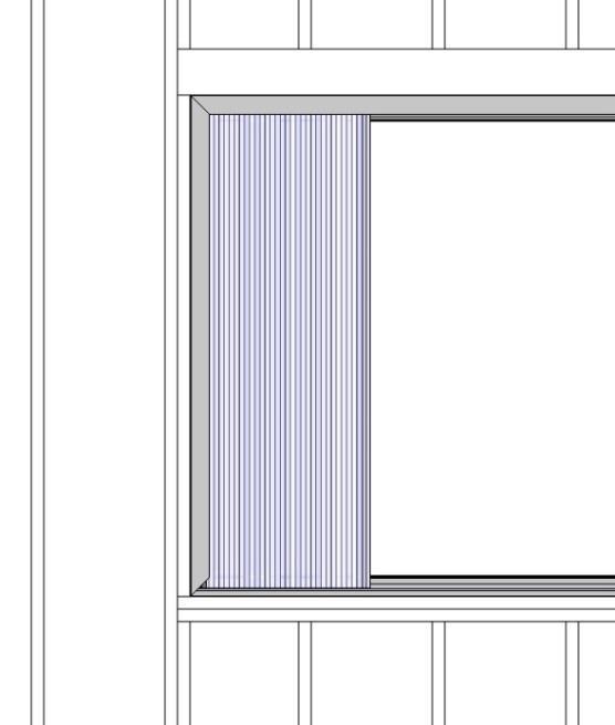 För/tryck på fästblecket på panelens notsida så att det håller tag om panelen.