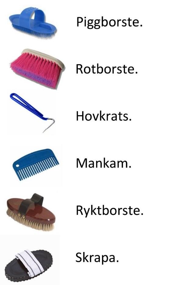 borsta och ha det mysigt.