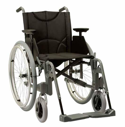 Etac M100 bekväm och säker Etac M100 är rullstolen med oslagbar komfort och trygghet;