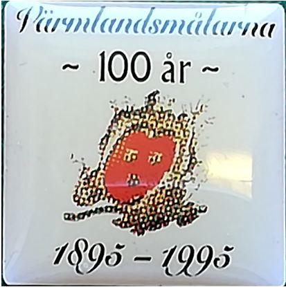 10.5 Värmlandsmålarna 100 år 1895 1995, avdelning 20 i Karlstad. (S.R.662) 10.