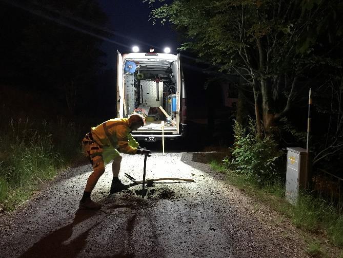 SKÅNE BLEKINGE VATTENTJÄNST AB Akutåtgärder Under året har kostnaderna för akutåtgärder varit höga, i främst Osby och Östra Göinge kommuner.