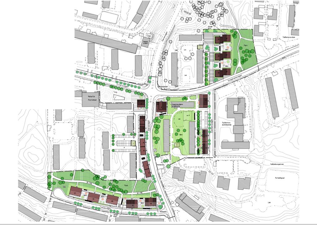 2018-04-04 3 (5) 1 Inledning Inom fastigheten Söderhöjden planeras flerfamiljshus. Många av husen kommer att ha källarplan med garage.