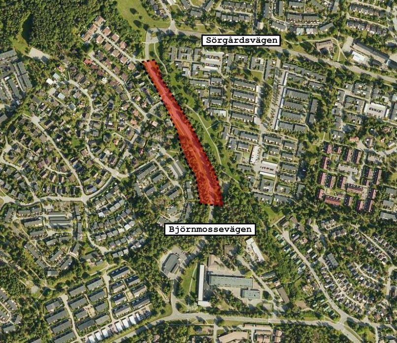 1. Objekt På uppdrag av NCC Sverige AB har Orbicon AB utfört geotekniska undersökningar för detaljplan längs Björnmossevägen i Kälvesta, Stockholm.