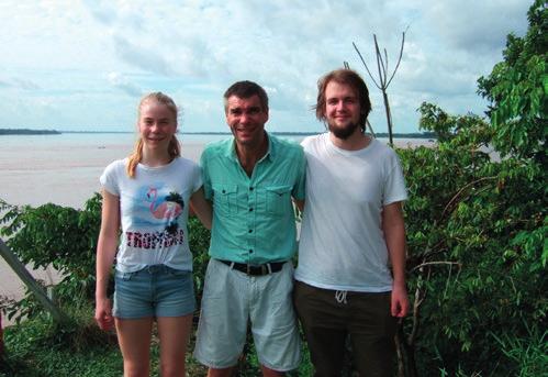 Resenärer: Daniel Kindbom, 58 Antal resdagar: 14 Besökta städer: Nanny Kindbom, 14 Christoffer Tivander, 27 Bogotá, Leticia, Medellín (Colombia) Tabatinga (Brasilien) Puerto Alegria (Peru) och New
