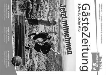 ?? Touristikgemeinschaft Oberes Schlichemtal Die Gästezeitung 2019 - Ab sofort erhältlich!