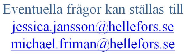 Ny lag om e-fakturering till följd av offentlig upphandling från 1 april 2019 enligt Riksdagsbeslut 14 juni 2018 Jessica Jansson, ekonomichef och Michael Friman, upphandlare, Hällefors kommun De