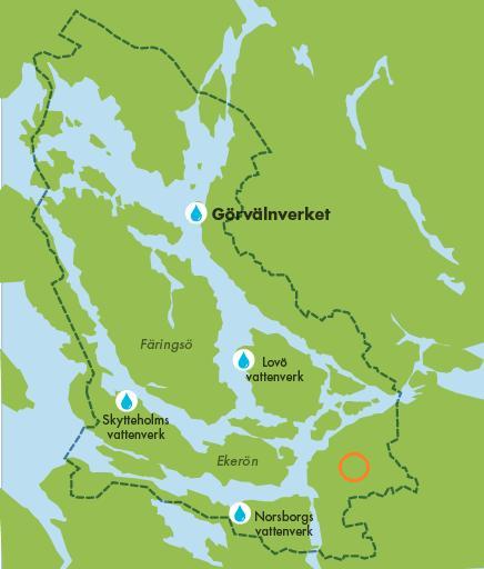 goda förutsättningar för att avvattna kvartersmark och allmänna platser och att reservera de områden som behövs för ändamålet. 2.