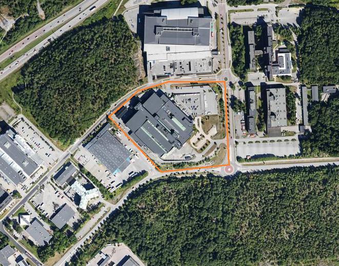 1. Inledning Dagvattenutredningen är utförd inför nybyggnad av området Segmentet i Kungens Kurva söder om Stockholm.
