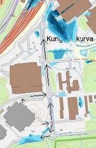 Bild från Länsstyrelsens webb GIS. 3. Befintliga förhållanden 3.