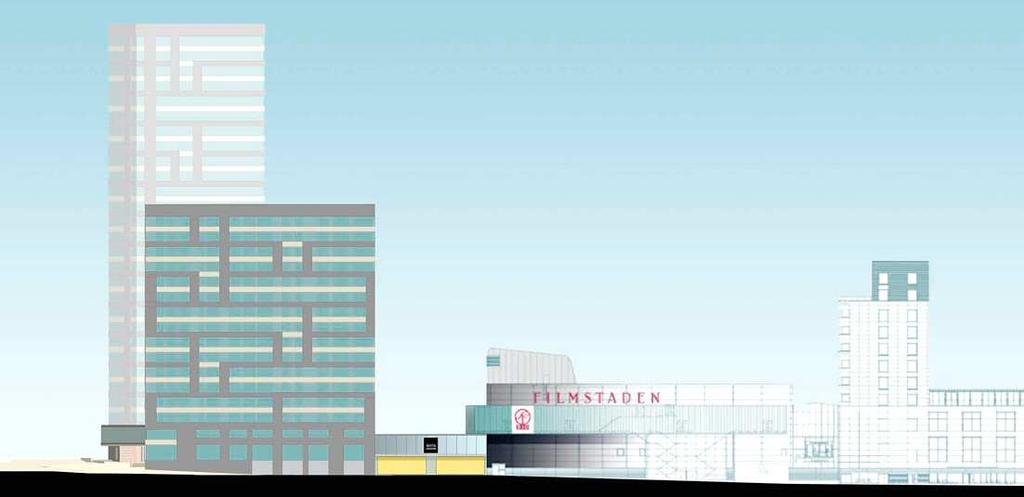 Kista Galleria byggs ut med ett våningsplan över nuvarande Folketingsvägen fram till
