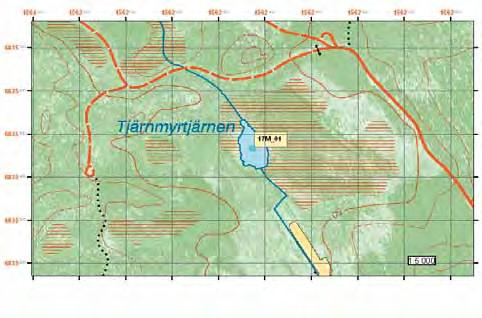 Lokal 17M_01 Tjärnmyrtjärnen Observationer En hane observerades den 4 maj och en adult (okänt kön) observerades den 16 maj.