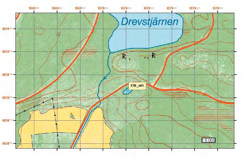 Lokal 17N_x01 Observationer Fyra hanar och tre honor fångades i flaskfällor den 26 maj. Omgivningsbeskrivning Kustnära skogslandskap: Terrängen bestod av kraftiga stenblock bevuxen med gles bladskog.