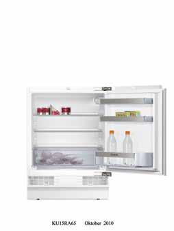 kwh/år PRIS: 10 499:- GU15DA55 Integrerad frys för underbyggnad, iq500 3 transparenta frysbackar softclose dörr med dämpad och mjuk stängning Volym kyl: 98 l Energiklass: A+, 184 kwh/år PRIS: 10