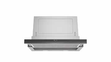 53/66 db Styrs med tryckknappar med LED-indikator rimventilation effektivare kantsug LED-belysning Energiklass: C CleanAir kolfiltersats: LZ55750 PRIS: 7 199:- Inbyggda, utdragbara fläktar LI67SB530S