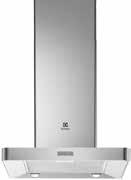 VITVAROR 69 Frihängande fläktar KFIB19X 90 cm Luftflöde: 250/400/740 m 3 /h Ljudnivå: 44/54/66 db Hob2Hood, Touchkontroller, LED För evakuering eller aktivt kolfilter (medföljer) Färg: Svart/Rostfri
