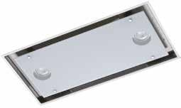 VITVAROR 79 Aida INTEGRERAD I ÖVERSKÅP Box In Plus 60 INTEGRERAD I ÖVERSKÅP ROSTFRI/GLAS VIT ROSTFRI/VITT GLAS VENTILATION Soft touch-kontroll - 3 steg + intensiv. Frånluftsanslutning bakåt möjlig.