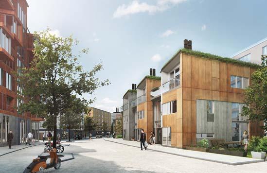 Åtgärder för att uppnå: en hållbar stadsdel Nedan beskrivs övergripande åtgärder, exempelvis strategiska dokument, som ska tas fram för att uppnå framtidsbilden för Wättingebacken: Hållbart Området