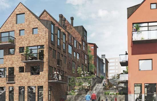 Åtgärder för att uppnå: en mänsklig stadsdel Nedan beskrivs övergripande åtgärder, exempelvis strategiska dokument, som ska tas fram för att uppnå framtidsbilden för Wättingebacken: Mänskligt Området
