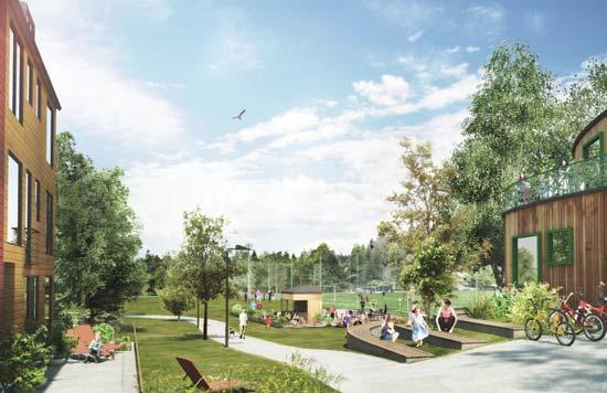 Åtgärder för att uppnå: en grön och blå stadsdel Nedan beskrivs övergripande åtgärder, exempelvis strategiska dokument, som ska tas fram för att uppnå framtidsbilden för Wättingebacken: Grönt och