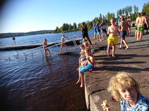 igenom banorna och träna starter med Alva och