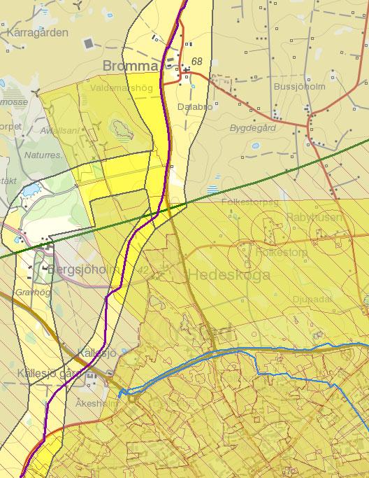 Ystads Koun ÖA Ö ÖB Ö 0 0 ÖS 0 0 Befintligt Regionnät 0-0 kv Riksintresse järnväg, befintlig Riksintresse Farled X Nuer på översiktsplan 0 0 00 0 000 Potentiellt förorenade oråden; endast objekt