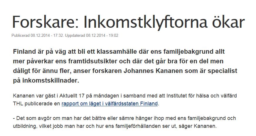 28. År 1990 drabbades Finland av en djup kris, där vissa kommuner drabbades hårdare än andra. Du kan använda paneldata på kommunnivå för att mäta om arbetslöshet ökar supandet.