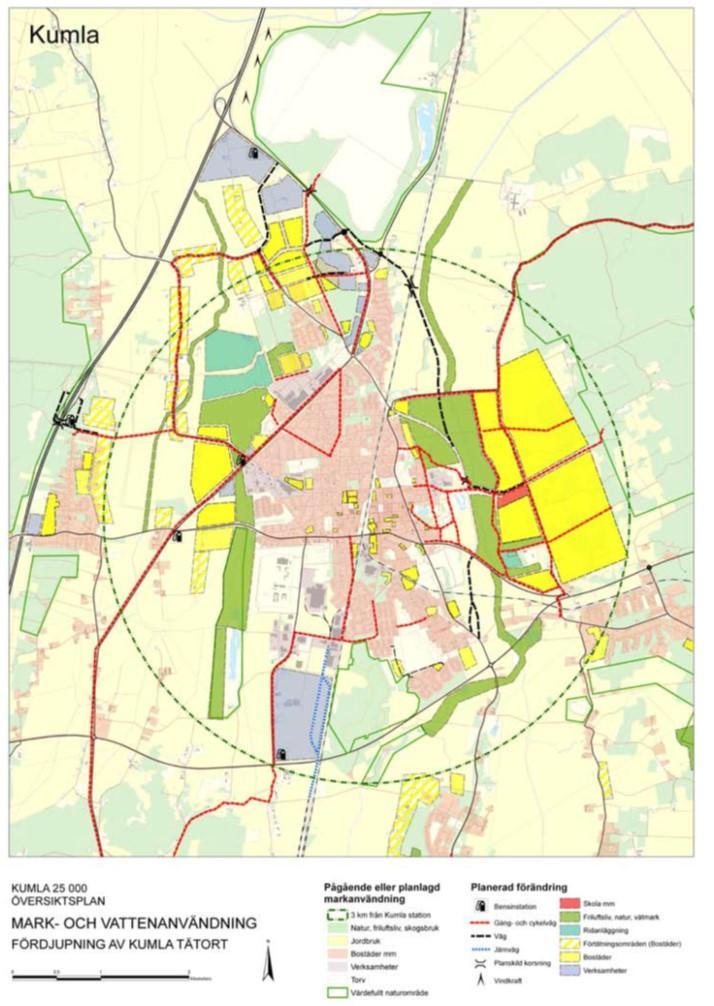 Markanvändning och planer Markanvändning: ängs/åkermark,