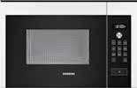 display, Digitalur, Mjukstängande lucka, Barnspärr, Passar ihop med ugn HB632GCW1S och HB672GCW1S Pris: 8300:- CM633GBS1S Kompakt inbyggnadsugn med mikrofunktion för
