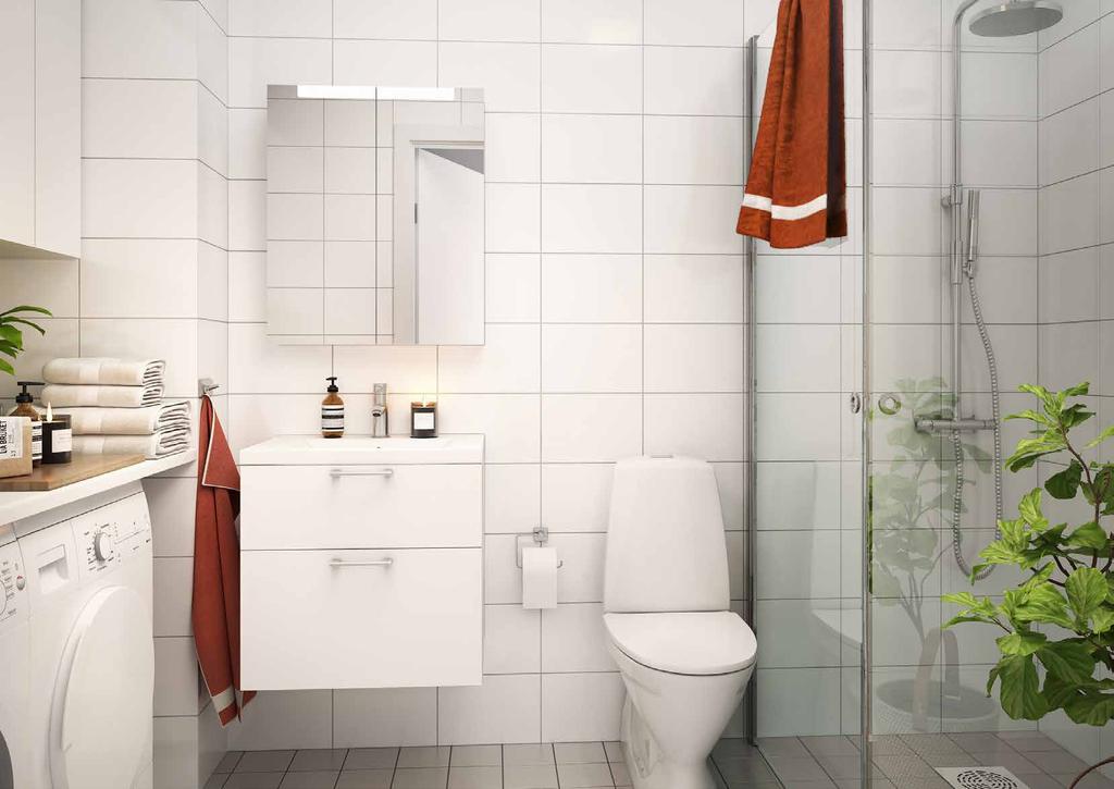 BADRUM Från ett funktionellt utrymme för personlig hygien och tvätt till en skönt avslappnad miljö för återhämtning och egen tid. Badrummet har gjort en tidsresa som heter duga.