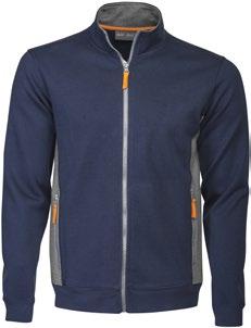 80% BOMULL, 20% POLYESTER, DOUBLEFACE, 320 G/M 2 KAN TVÄTTAS I 60 O 940 GRÅMELERAD/SVART, 600 MARIN/GRÅMELERAD, 900 SVART/ GRÅMELERAD XS-4XL PRIS >10 ST: 399 KR BLAKE 2532027