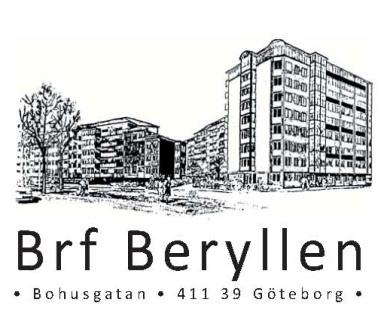 Detta informationsblad distribueras till samtliga hushåll inom bostadsrättsföreningen Beryllen Beryll - Nytt Nr 1, 2019-02-15 Innehållsförteckning: 1. Årsstämman den 7/5 kl 19 på Norges Hus. 2. Meddelande från valberedningen.