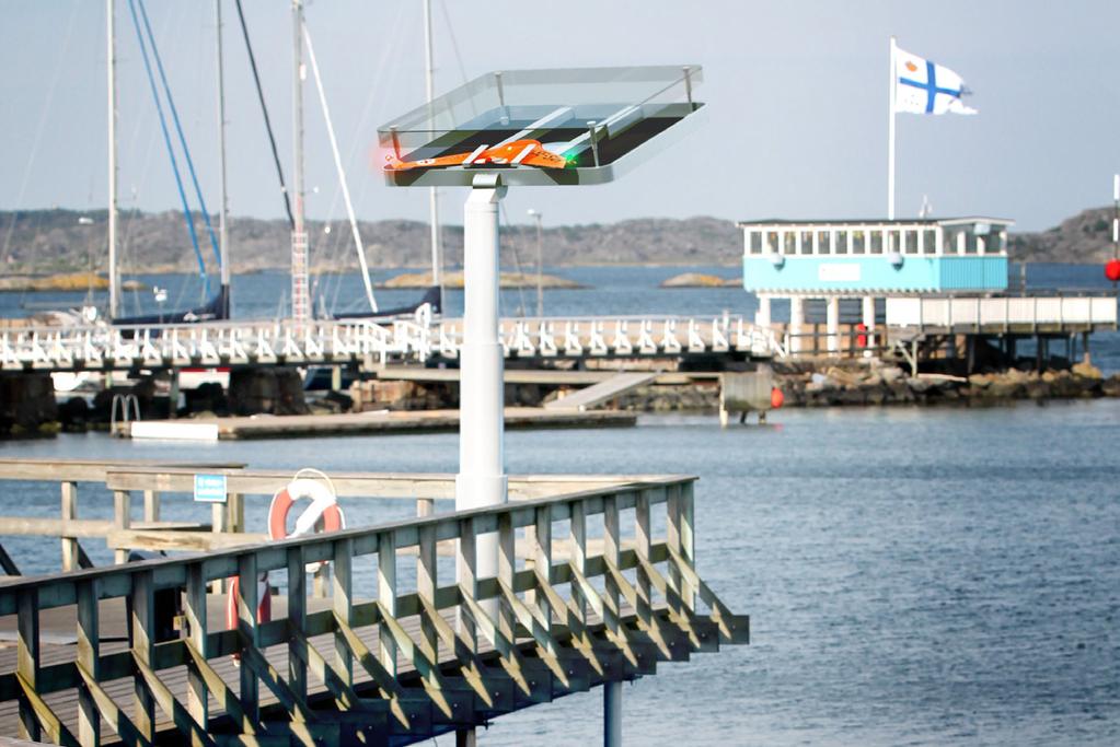 SJÖRÄDDNINGSSÄLLSKAPETS DRÖNARPROJEKT TEXT: FREDRIK FALKMAN Med projektet Providence utforskar Sjöräddningssällskapet hur obemannade flygfarkoster "drönare" skulle kunna bidra till att göra svensk