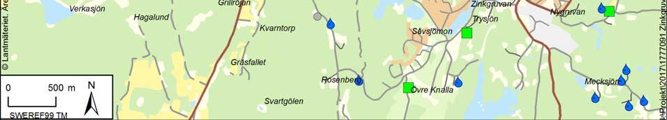 4 Sjöar och vattendrag Området Dalby tillhör Motala ströms huvudavrinningsområde och avvattnas mot