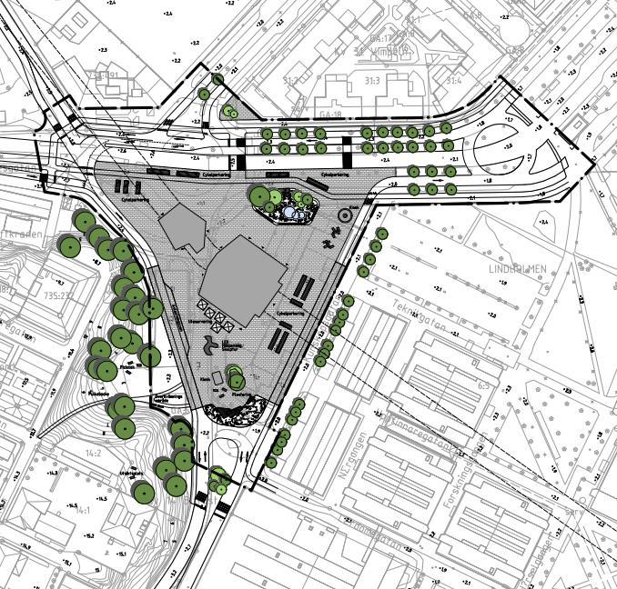 Station Lindholmen (illustration