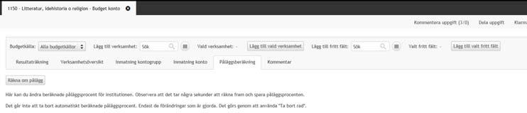 forskningsadm 50 1 000 21 1 021 500 29 529 Ekonomi och personaladm 100 1 500 43