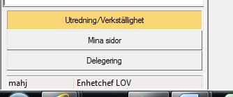 Byt sida genom att klicka på fliken Utredning/Verkställighet. 2.