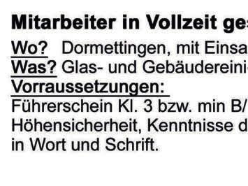 Anzeige kommen Sie ganz