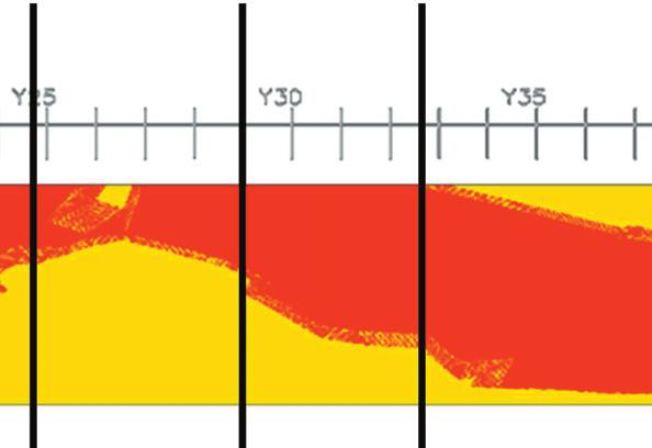 orientation of the major joint sets by Rådberg (1991).