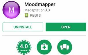 Moodmapper ska hjälpa bipolära patienter Totalt är sju personer på Sahlgrenska Universitetssjukhuset med i projektet Moodmapper.
