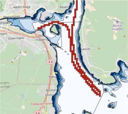till oljehamnen, passage