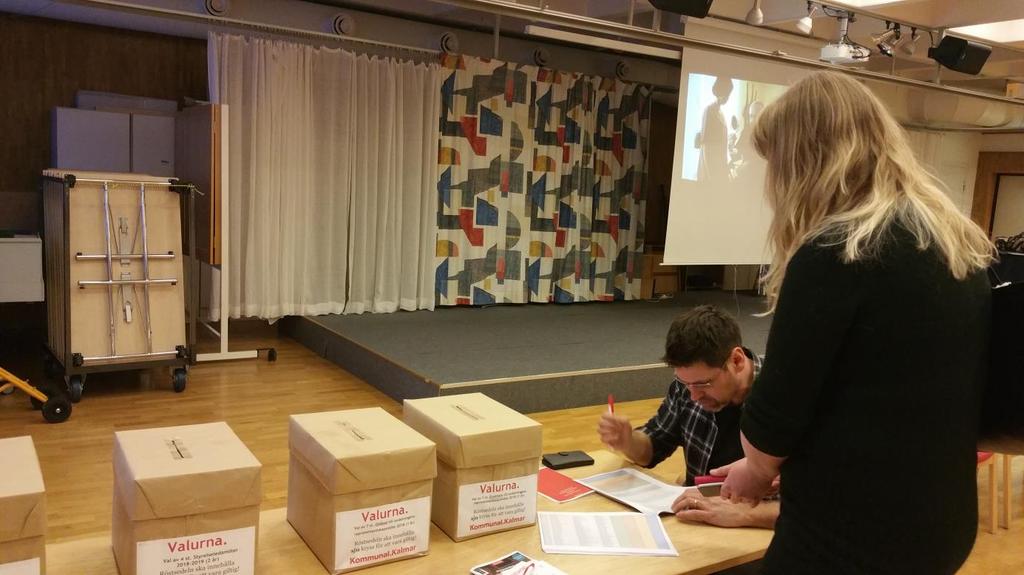 Allmän omröstning Onsdagen den 27 februari 2019 är Kommunal Kalmars årsmöte där valen av de nominerade kommer att fastställas.