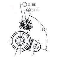Steuergerät 5 5 5 5 50 9 8 7 6 5 0 9 8 7 6 5 0 9 WS Kurbelwellensensor Tachosignalgeber Einlasssteller